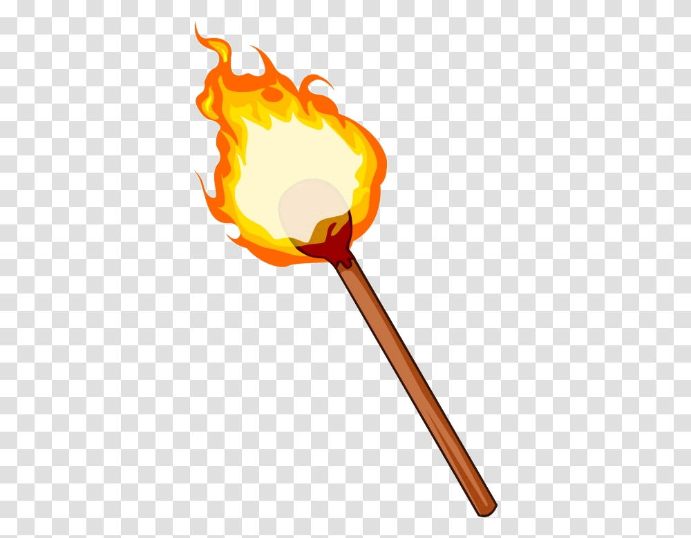 Torch Torch Cartoon, Light, Fire, Flame, Goblet Transparent Png