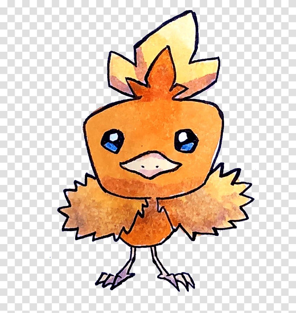 Torchic Print Sold Happy, Sweets, Food, Animal, Leaf Transparent Png