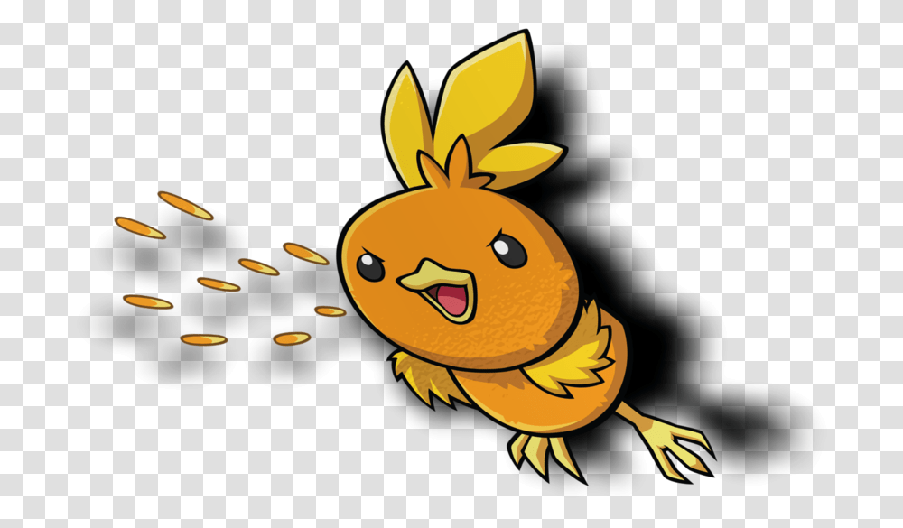 Torchic Sticker Happy, Animal, Candle, Fish, Goldfish Transparent Png