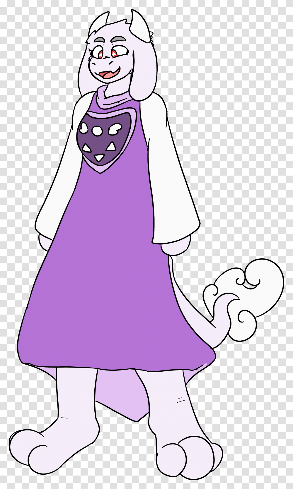 Toriel Drawe By Asriel Hell On Newgrounds Cartoon, Clothing, Sleeve, Long Sleeve, Dress Transparent Png