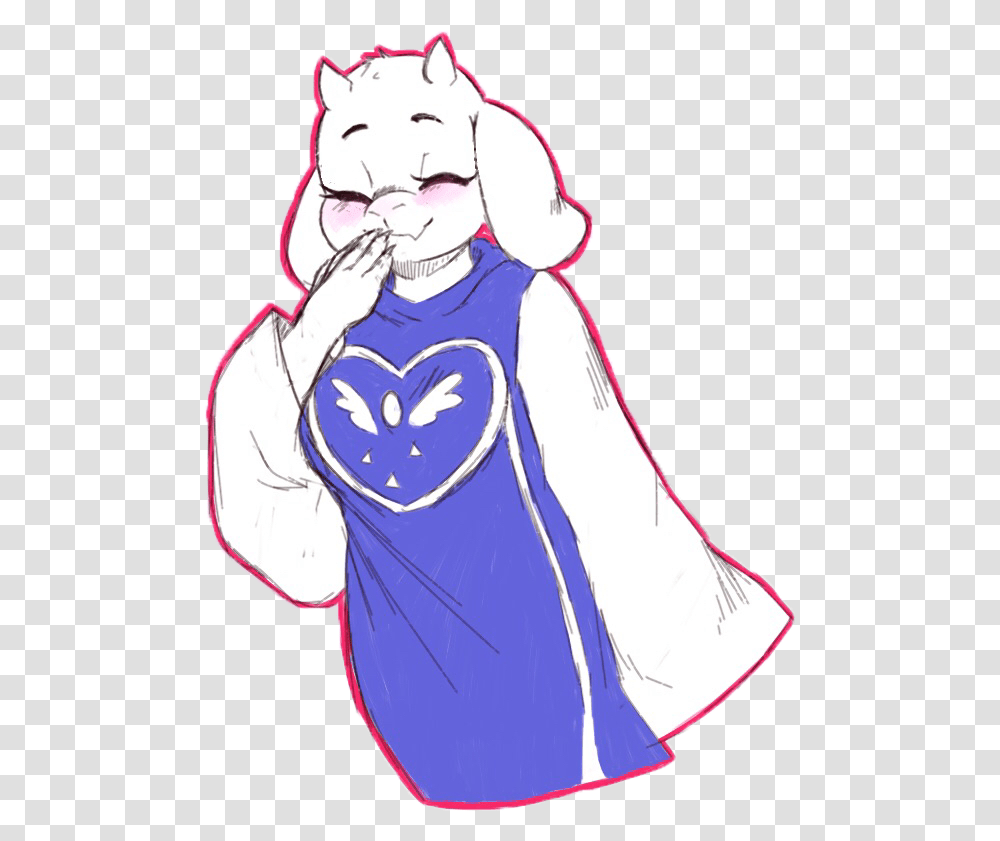 Toriel Heart, Apparel, Hand, Cloak Transparent Png