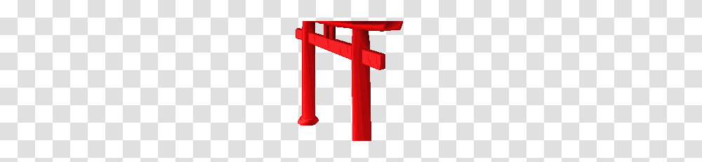 Torii Gate Vector Clipart, Cross, Axe, Tool Transparent Png