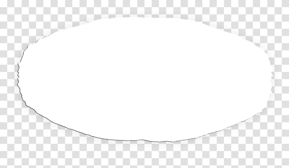 Torn White Paper, Pillow, Cushion, Oval, Dish Transparent Png