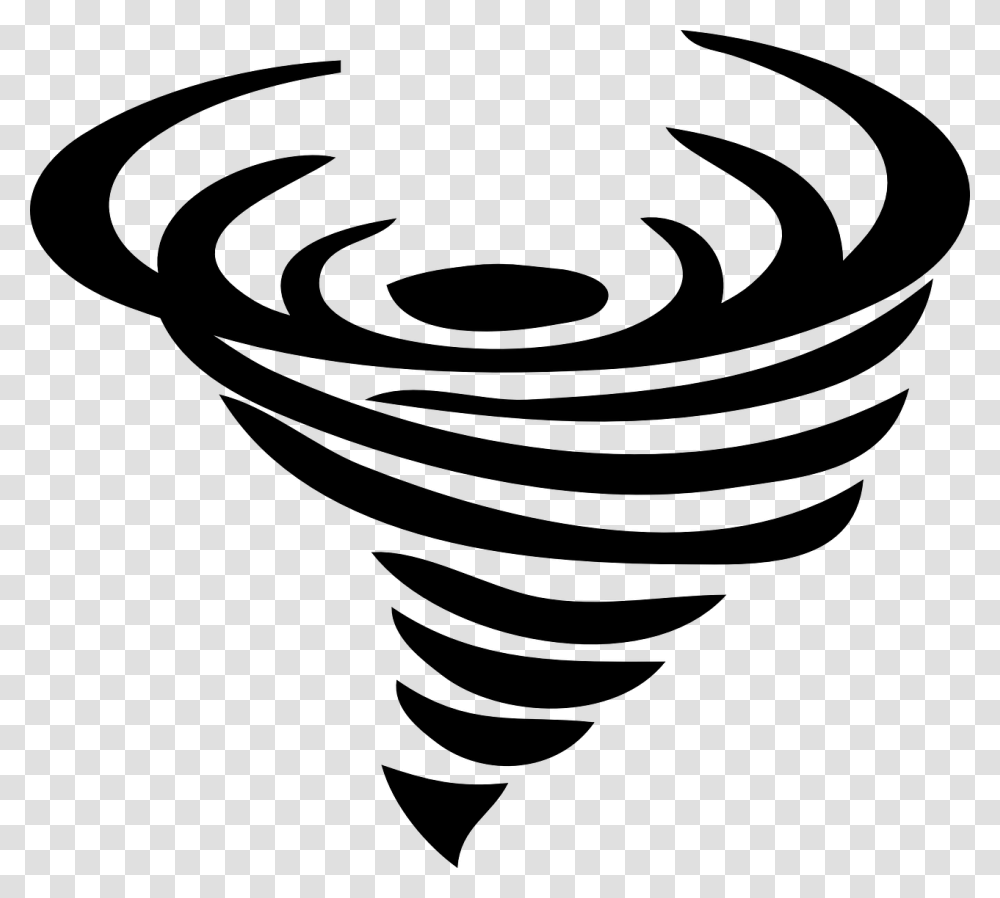 Tornado Clip Art Black And White, Gray, World Of Warcraft Transparent Png