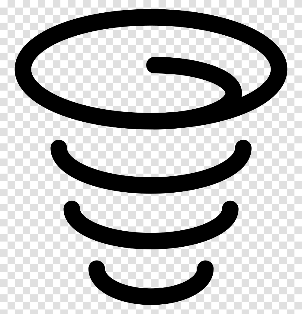 Tornado Icon Free Download, Spiral, Coil, Bowl Transparent Png