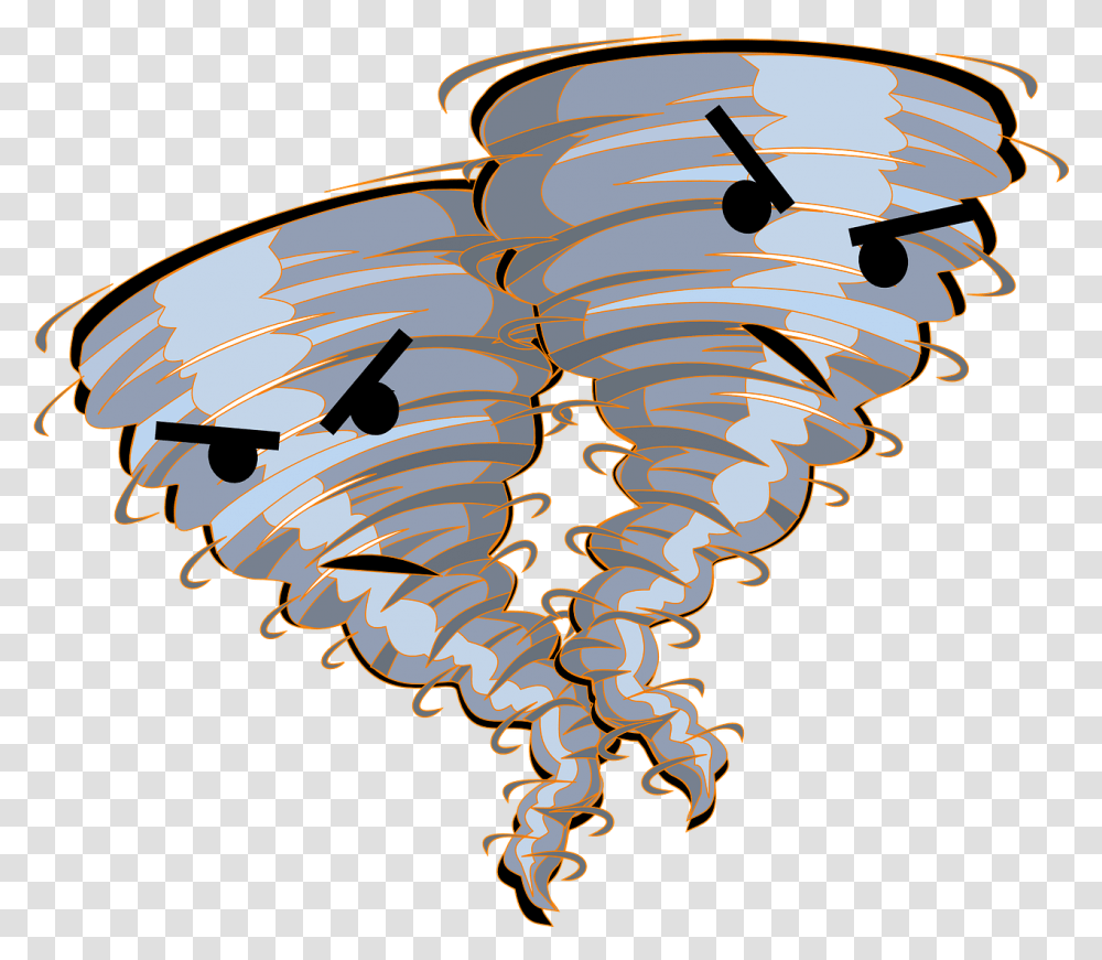Tornado Twister Angry Tornado Clipart, Animal, Wasp, Bee, Insect Transparent Png