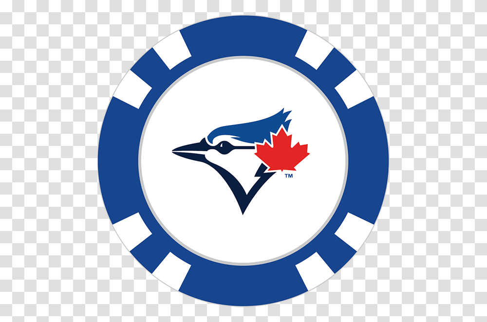 Toronto Blue Jays Poker Chip Ball Marker, Bird, Animal, Logo Transparent Png