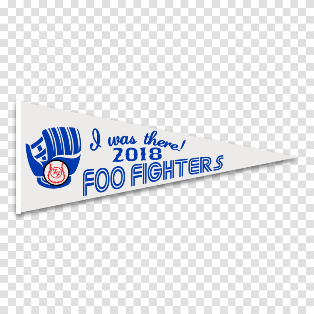 Toronto Felt Pennant Foo Fighters Official Store, Triangle, Label, Baseball Bat Transparent Png