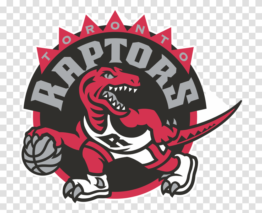 Toronto Raptors Basketball Logos Dinosaur Toronto Raptors Logo, Label, Text, Symbol, Trademark Transparent Png