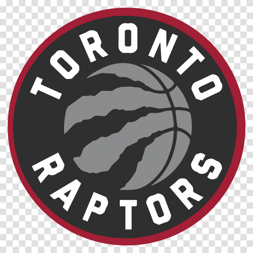 Toronto Raptors Logos Circle, Label, Text, Symbol, Trademark Transparent Png