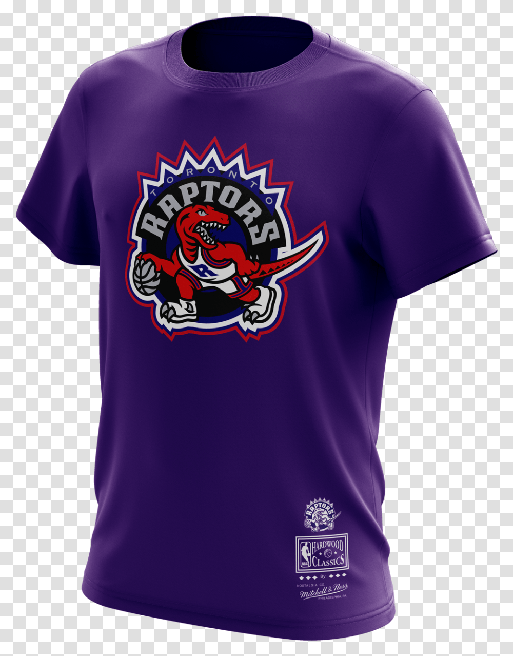 Toronto Raptors Nba Logo Purple Tee Toronto Raptors, Clothing, Apparel, Shirt, Jersey Transparent Png