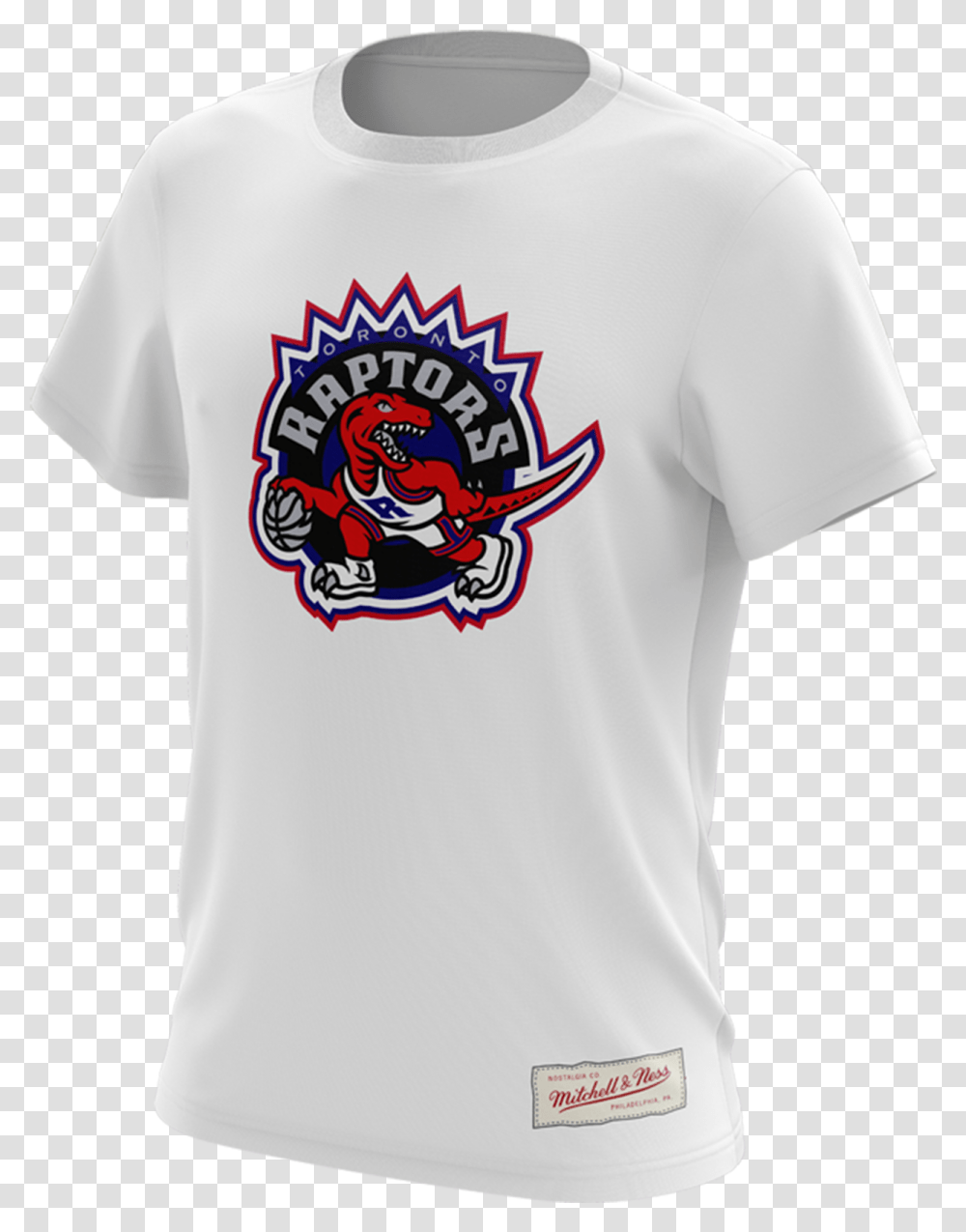 Toronto Raptors Nba Logo White Tee King Crab, Clothing, Apparel, Shirt, T-Shirt Transparent Png