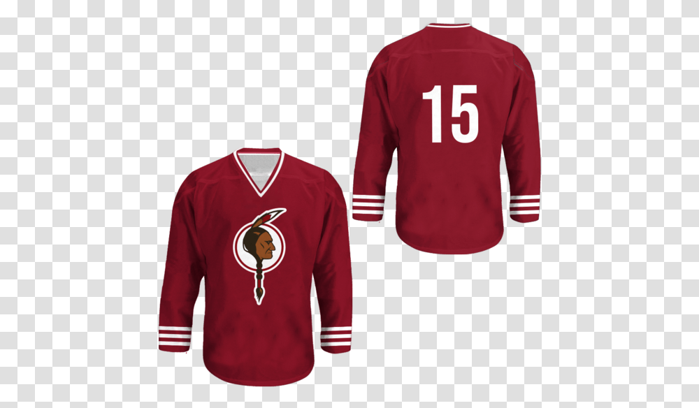 Toronto Tecumsehs 1912 13 Hockey Jersey Any Name Or Sports Jersey, Apparel, Shirt, Sleeve Transparent Png