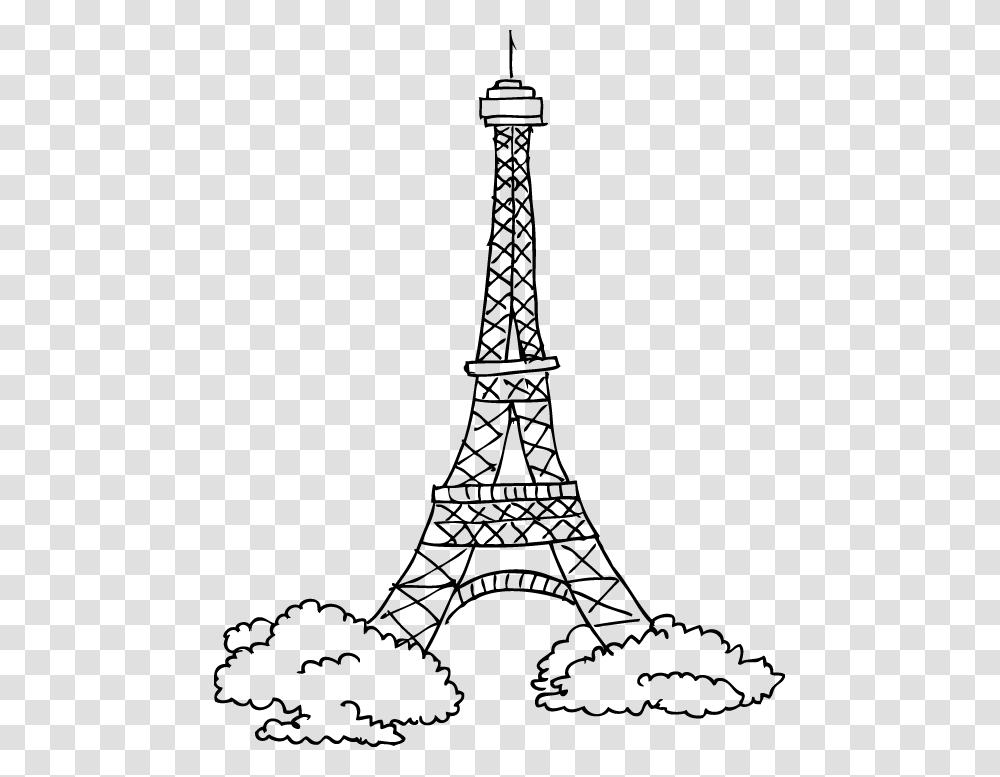 Torre Eiffel Da Disegnare, Tower, Architecture, Building, Spire Transparent Png