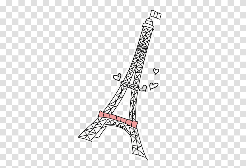 Torre Eiffel, Tower, Architecture, Building, Construction Crane Transparent Png