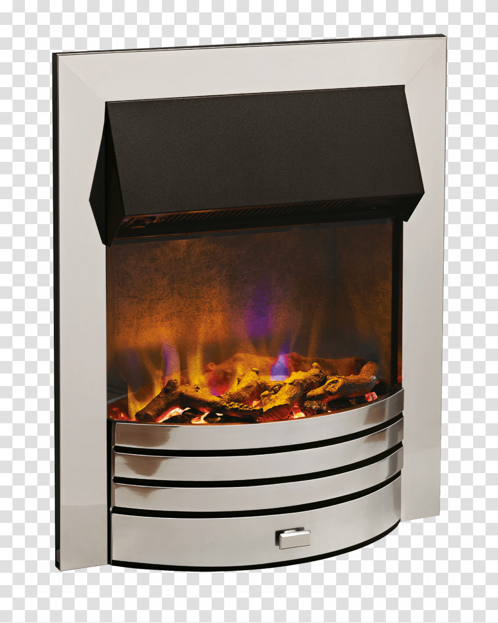 Torridon Chrome Optiflame 3d Electric Torridon, Fireplace, Indoors, Hearth, Screen Transparent Png