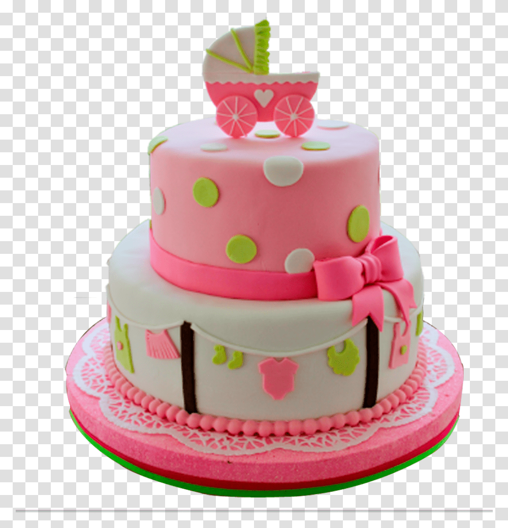 Torta Baby Shower Torta Baby Shower De Girl, Cake, Dessert, Food, Birthday Cake Transparent Png