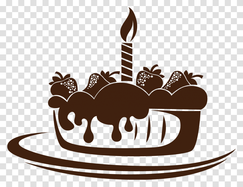 Torta Cake Euclidean Vector Illustration, Candle, Light, Birthday Cake, Dessert Transparent Png