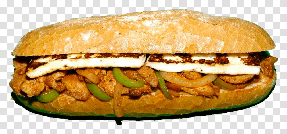 Torta Chicken Fajita Tortas De Pastor, Burger, Food, Sandwich, Bread Transparent Png