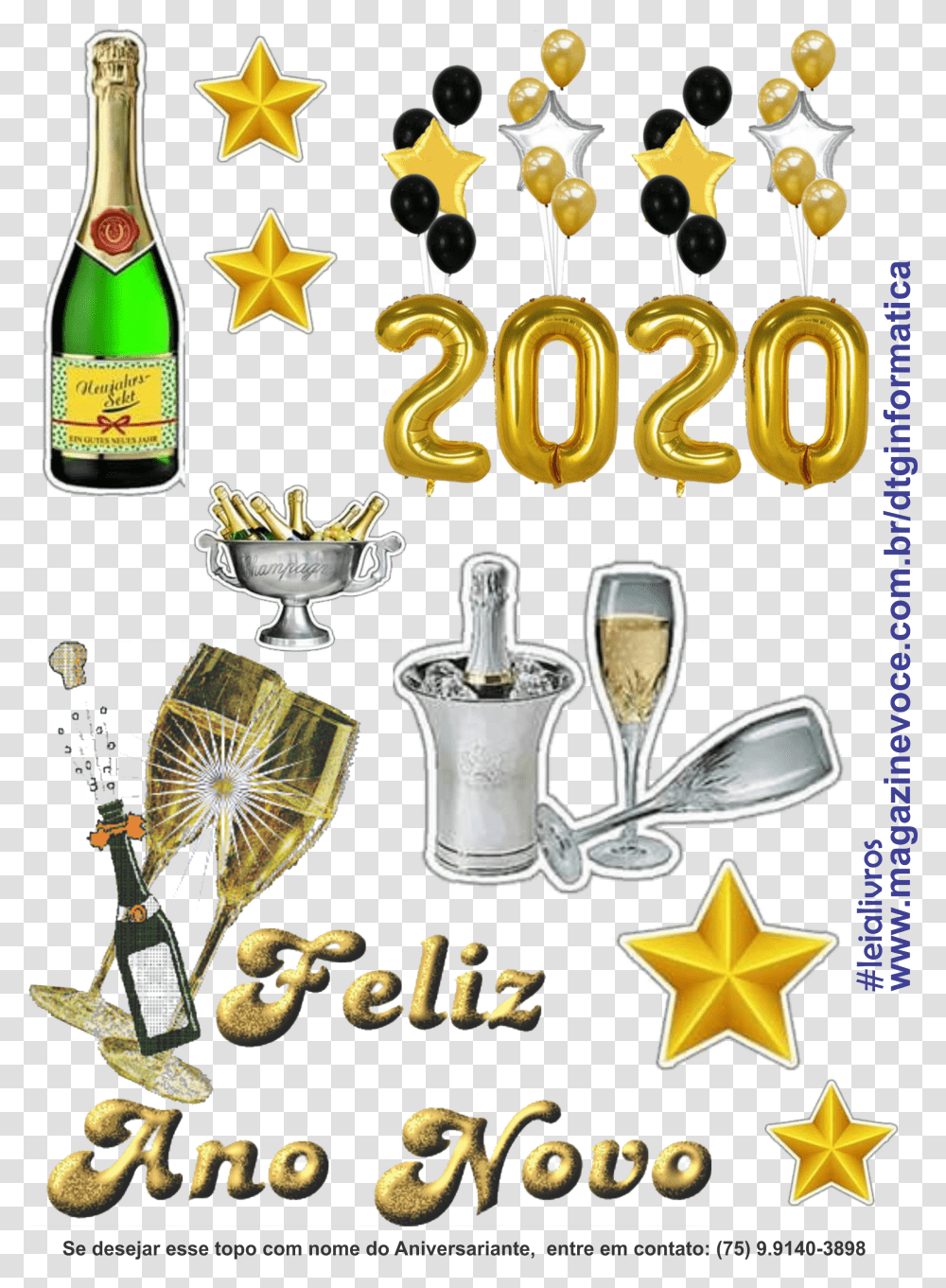Tortas De Nuevo 2020, Number, Star Symbol Transparent Png