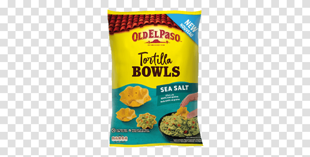 Tortilla Bowls Tortilla Bowl Old El Paso, Food, Snack, Mayonnaise Transparent Png
