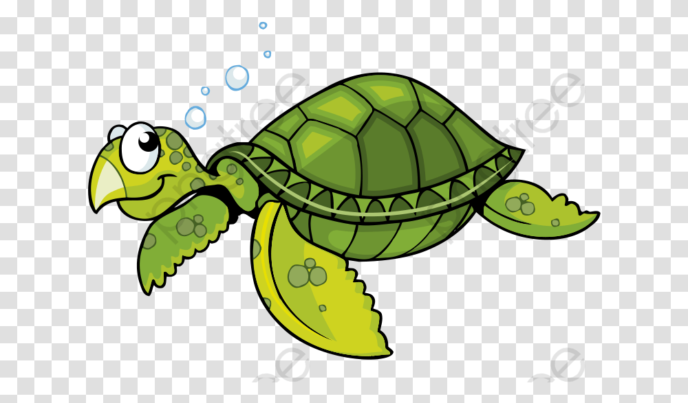 Tortoise Clipart Black And White Cartoon Green Sea Turtle, Reptile, Sea Life, Animal, Soccer Ball Transparent Png