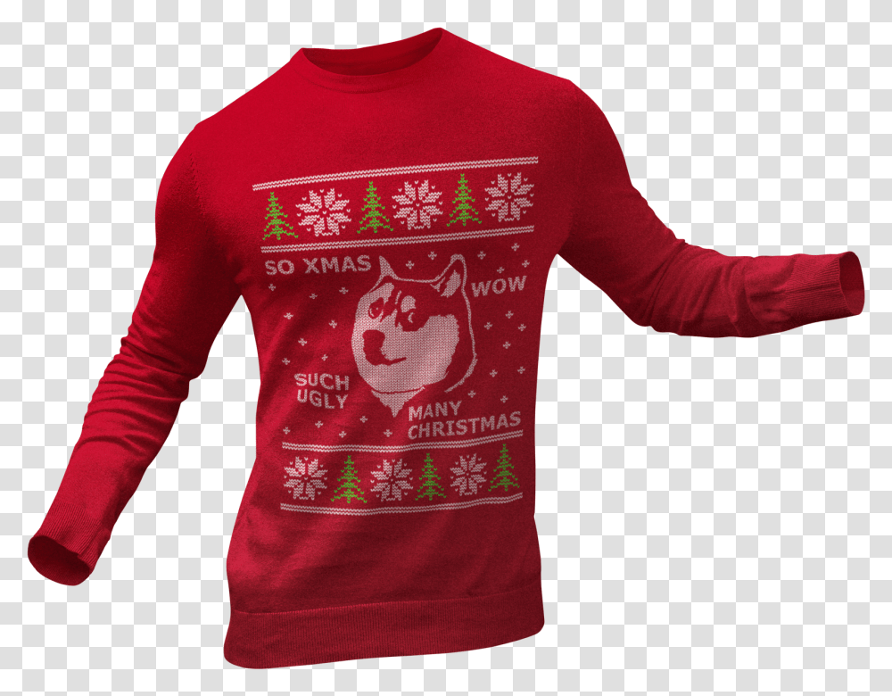 Tortoise Ugly Christmas Sweater Christmas Sweater No Background, Clothing, Apparel, Sleeve, Long Sleeve Transparent Png
