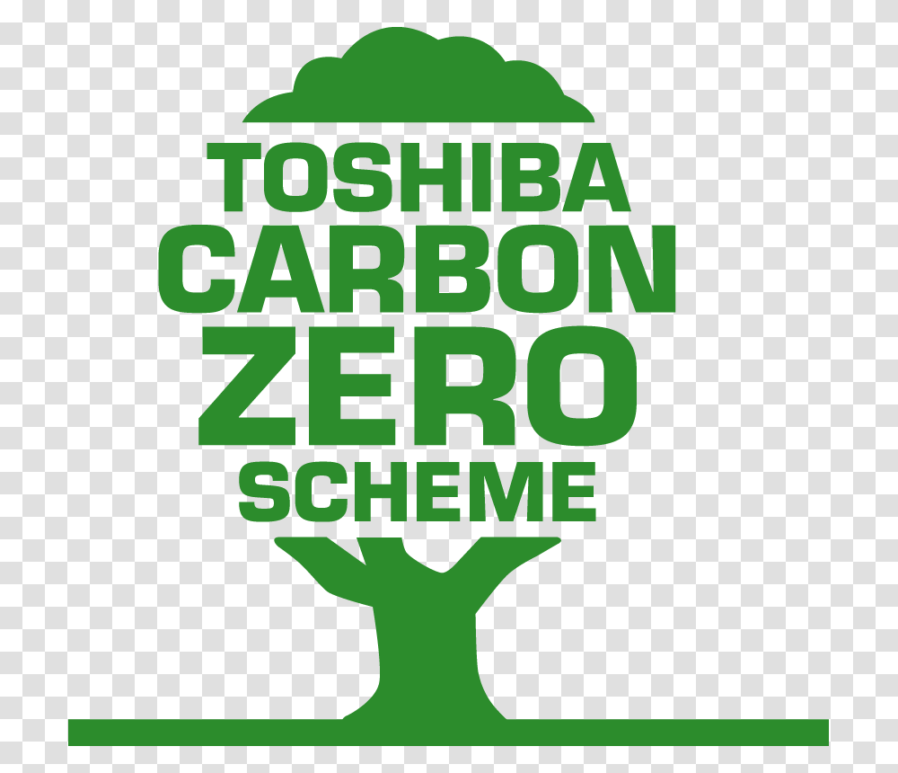 Toshiba Logo Toshiba Carbon Zero, Poster, Advertisement, Word Transparent Png