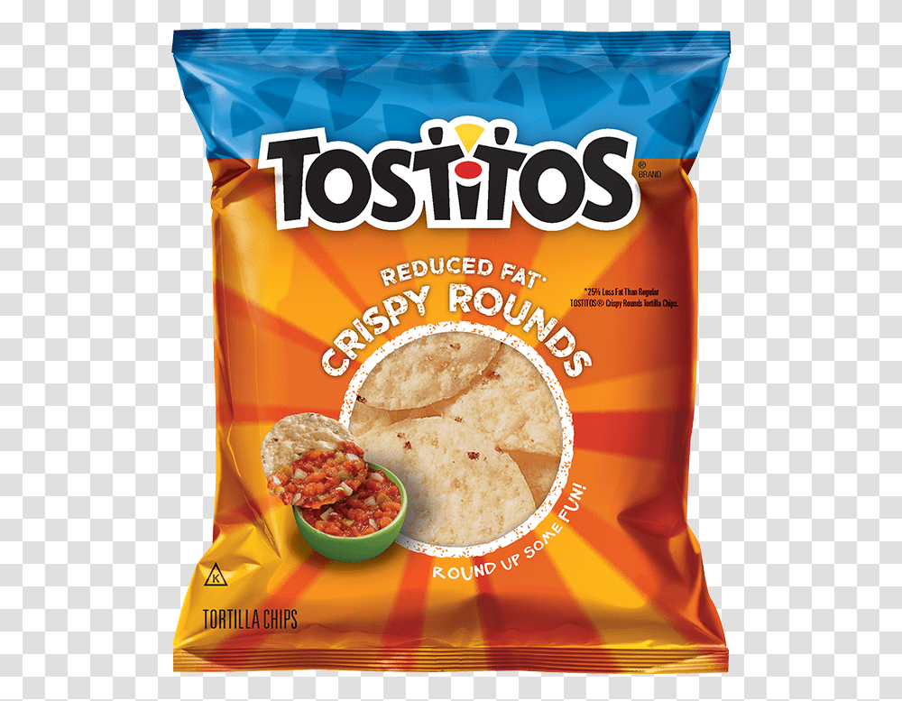 Tostitos Chips, Food, Bread, Plant, Snack Transparent Png