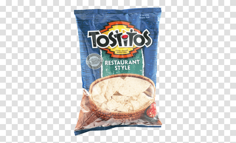 Tostitos White Corn Chips, Bread, Food, Cracker, Plant Transparent Png