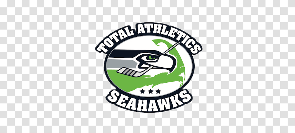 Total Athletics Seahawks Logo, Label, Sticker Transparent Png