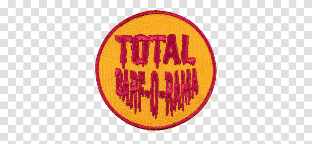 Total Barf O Rama Patch Circle, Logo, Trademark, Rug Transparent Png