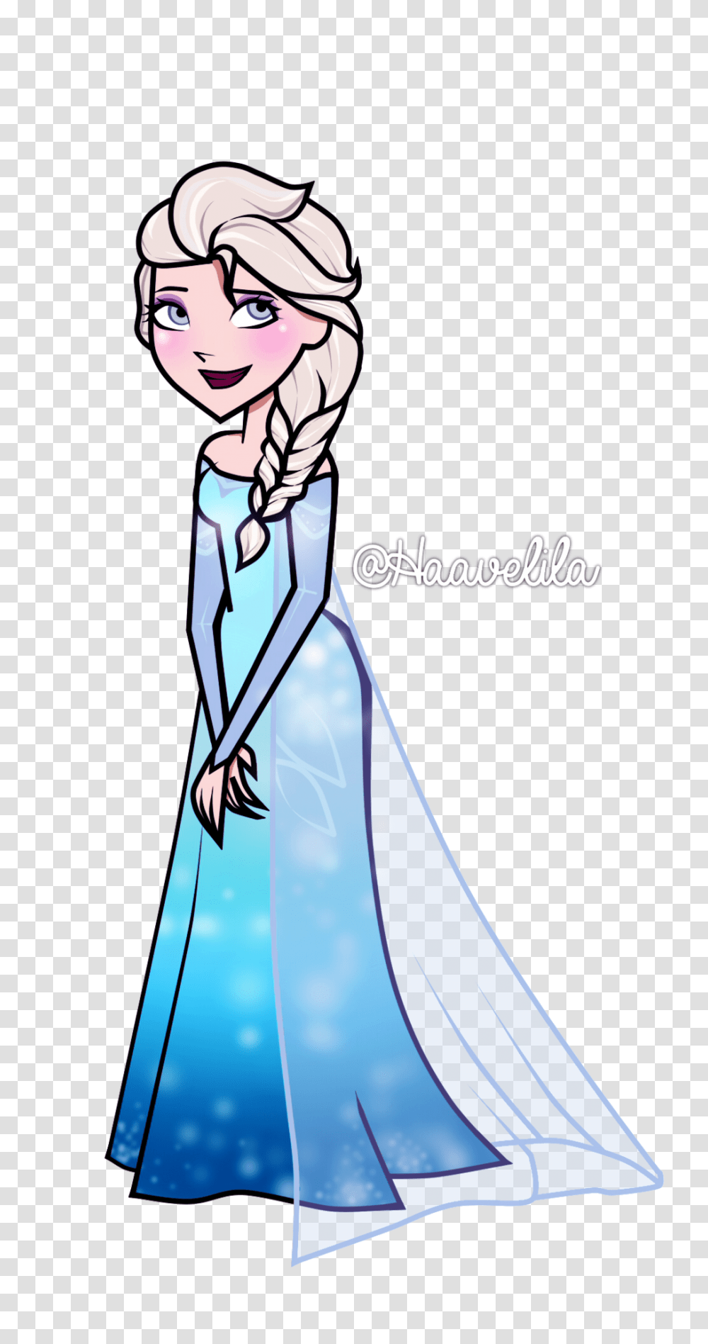 Total Drama Frozen Elsa, Apparel, Fashion, Evening Dress Transparent Png