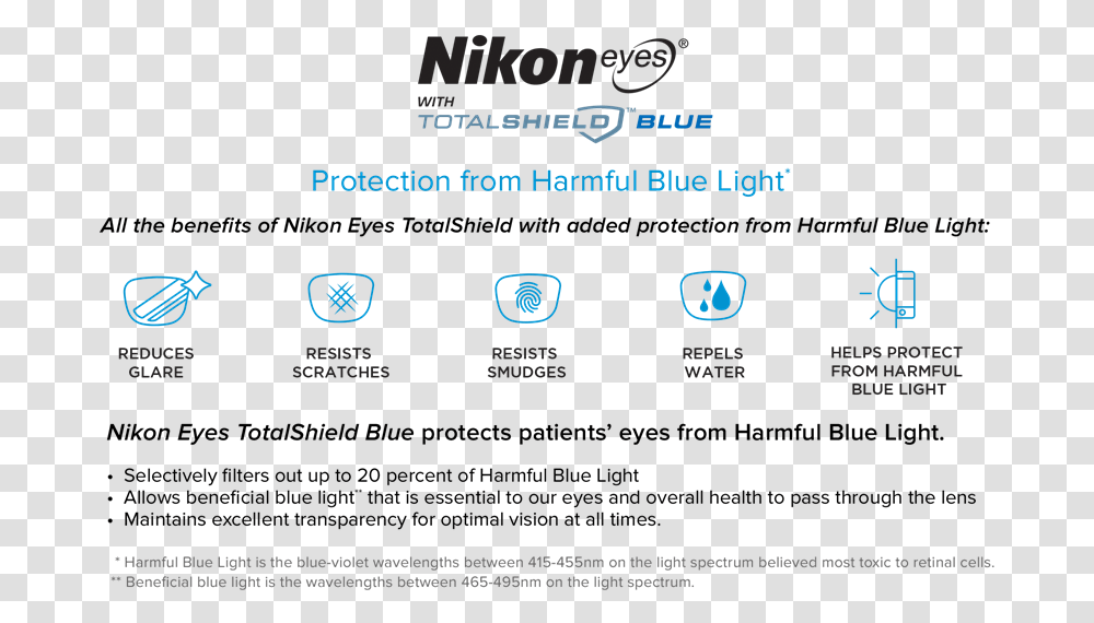 Totalshield No Glare Products Nikon Eyes Nikon, Text, Business Card, Alphabet, Word Transparent Png