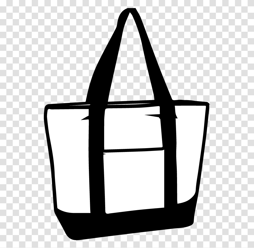 Tote Bag Clipart, Lamp, Stencil Transparent Png