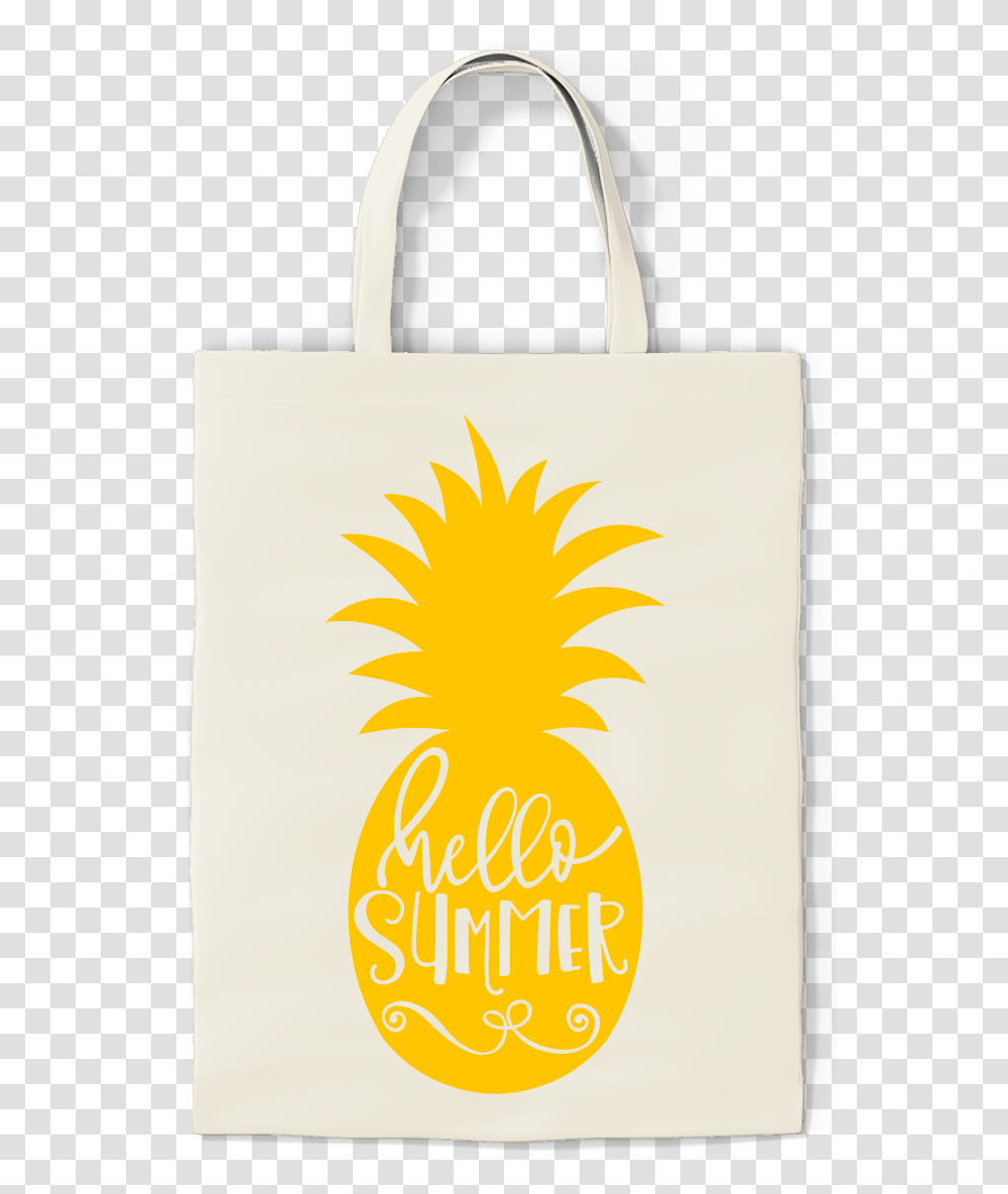 Tote Bag, Pineapple, Fruit, Plant, Food Transparent Png