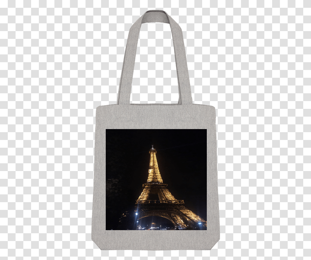 Tote Bag Stanley Stella Tour Eiffel Paris Par K Cratif Tote Bag, Spire, Tower, Architecture, Building Transparent Png