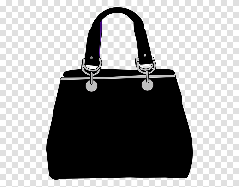 Tote Handbag Purse Bag Accessory Fashion Feminine Handbag Clipart, Silhouette Transparent Png