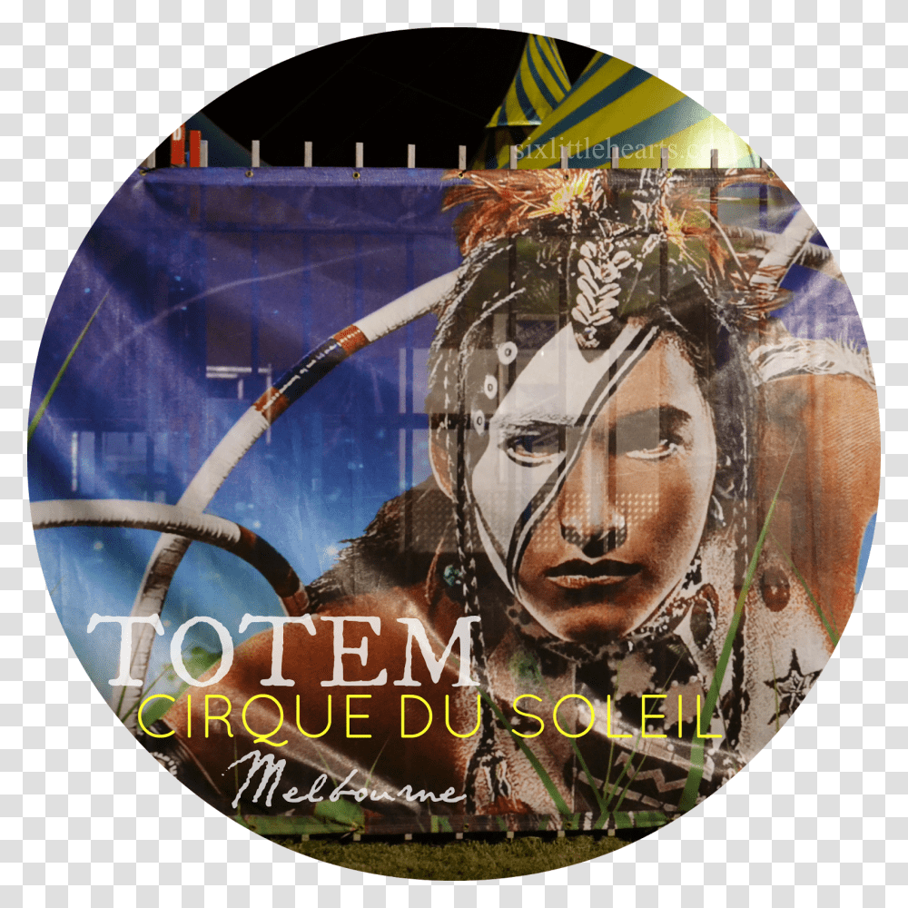 Totem Cirque Du Soleil Cover Dvd, Disk, Person, Human Transparent Png