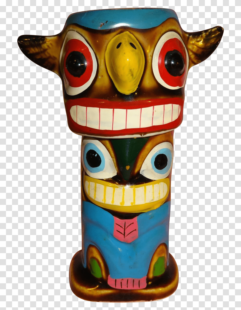 Totem Pole Animal Figure, Toy, Architecture, Building, Emblem Transparent Png