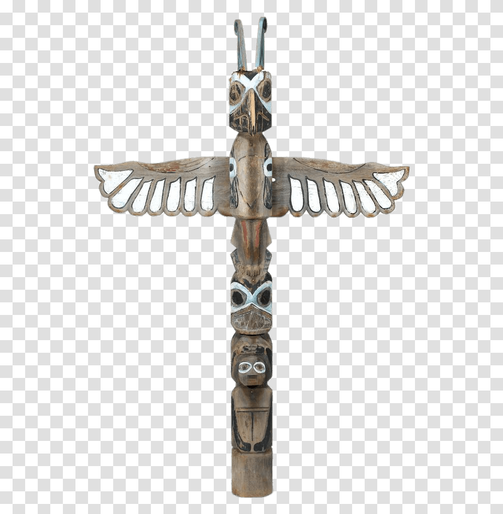 Totem Pole, Cross, Architecture, Building Transparent Png