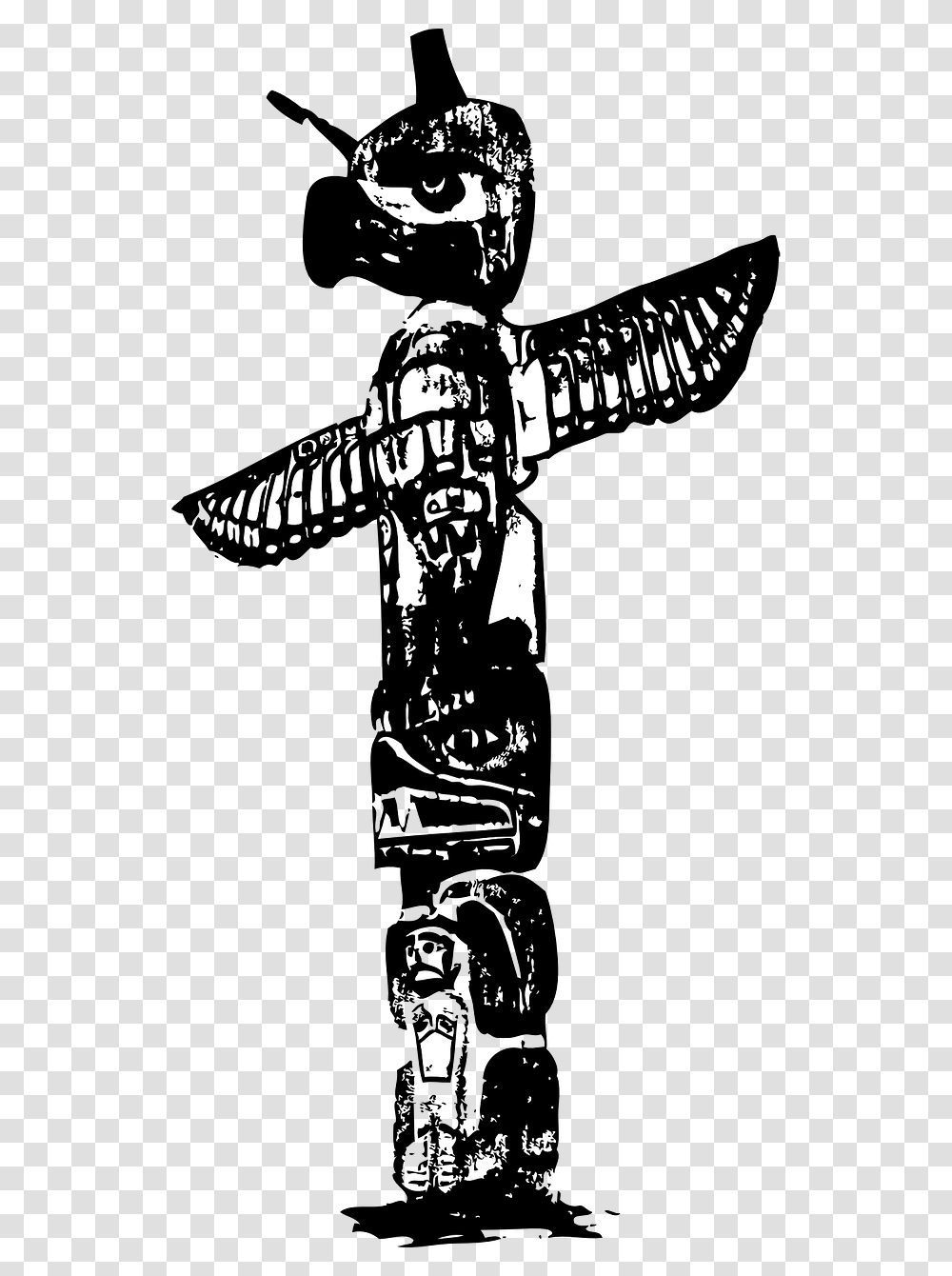 Totem Pole Native Free Photo Native American Totem, Architecture, Building, Emblem Transparent Png
