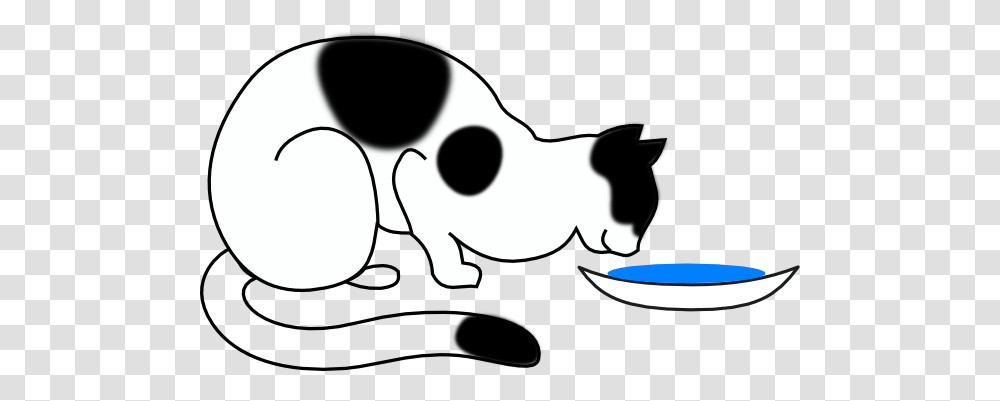 Totetude Cat Drinking Water Clip Art, Animal, Mammal, Canine, Pet Transparent Png