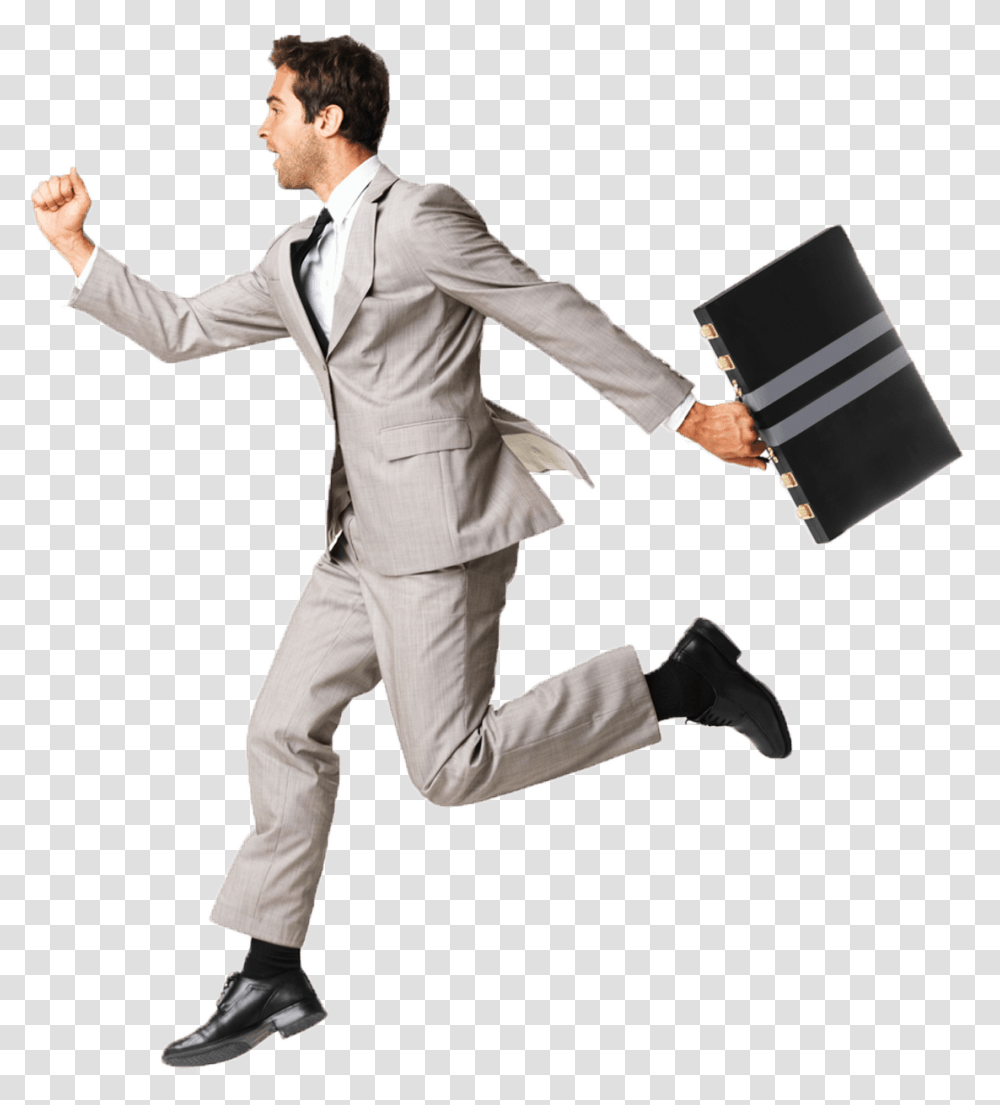 Toto We're Not In Kansas Anymore Business Man Run, Person, Human, Apparel Transparent Png