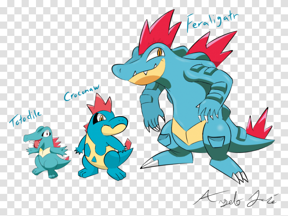 Totodile Cyndaquil, Dragon, Bird, Animal, Toy Transparent Png