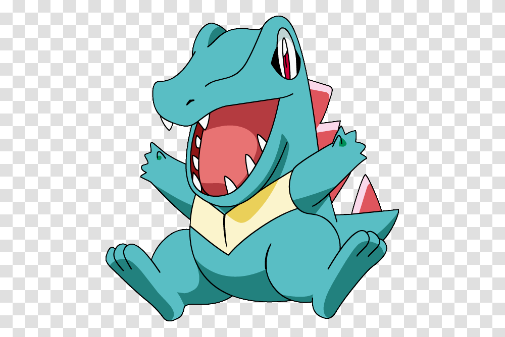Totodile, Mouth, Lip, Tongue, Teeth Transparent Png