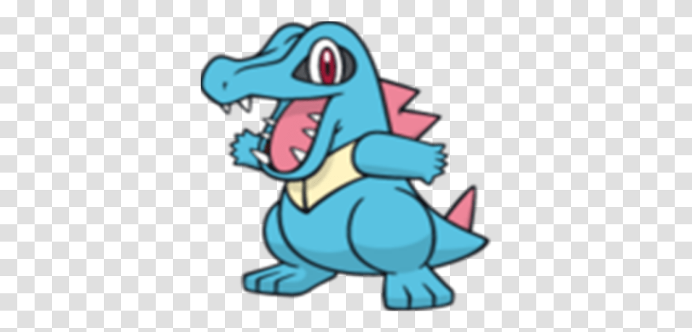 Totodile Pokemon 2 Generation Starter, Dragon, Animal, Reptile Transparent Png