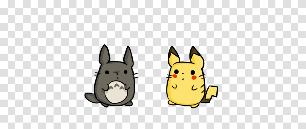 Totoro And Pikachu Discovered, Mammal, Animal, Snowman, Winter Transparent Png
