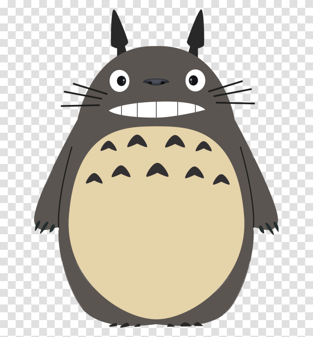 Totoro Anime Studio Ghibli Ghibli, Mammal, Animal, Rodent, Snowman Transparent Png