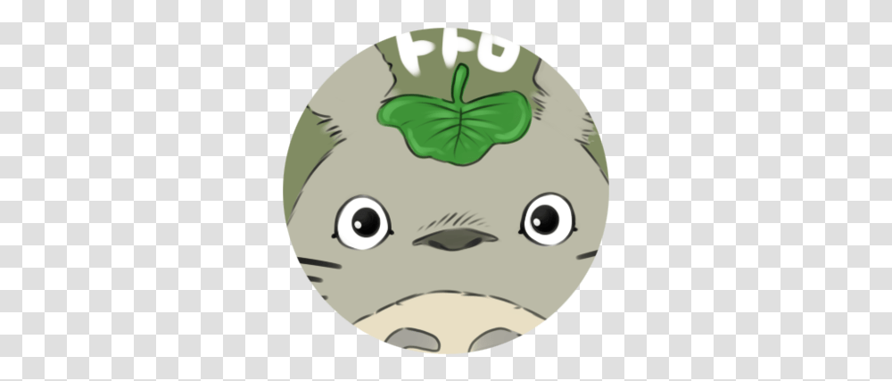 Totoro Buttons Cartoon, Plant, Face, Flower, Food Transparent Png